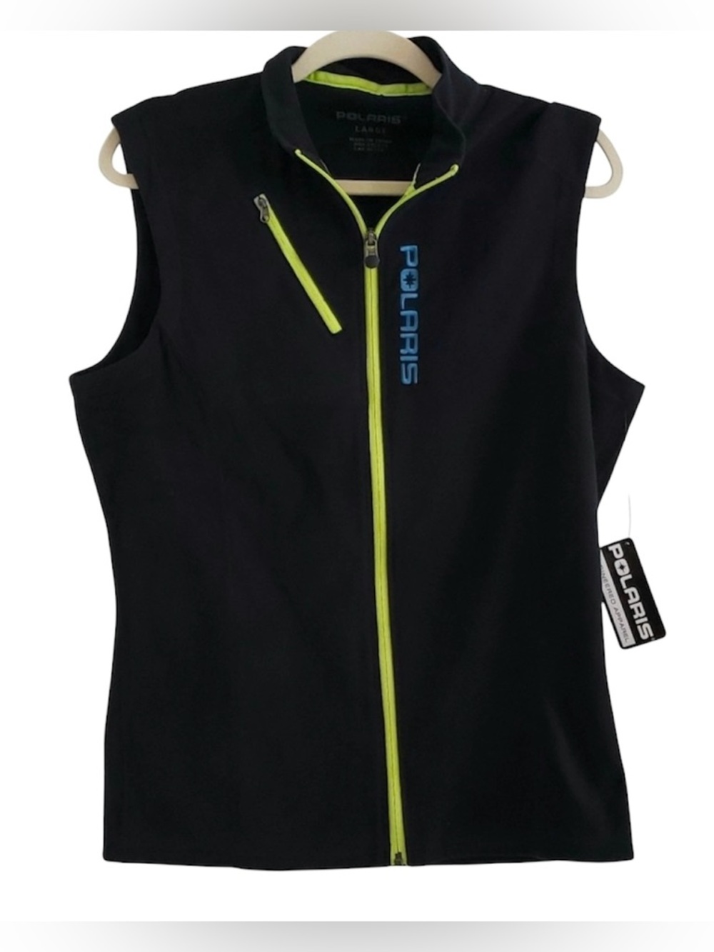 Polaris fleece vest women’s size XS black NWT